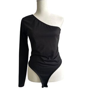 Prettylittlething Women's Black Bodysuit
